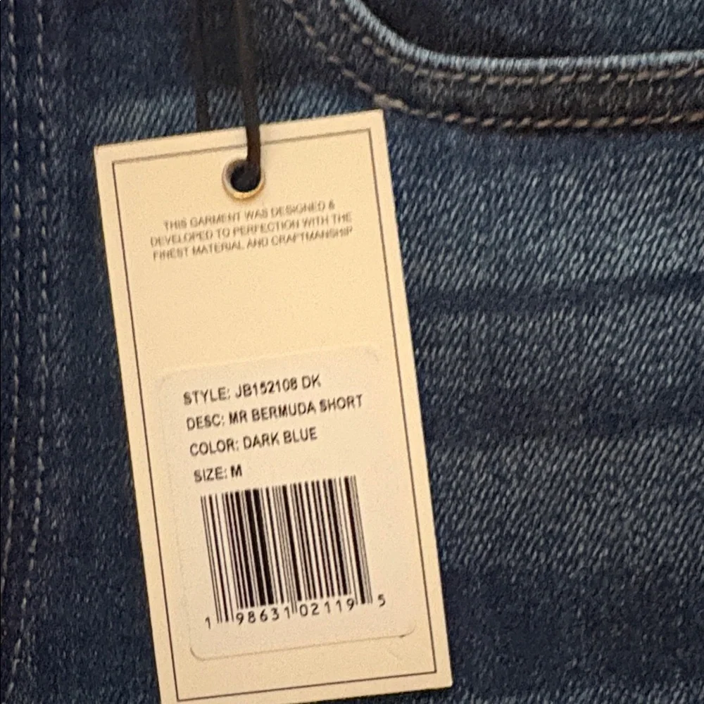 Judy Blue Indigo Denim Shorts - Picture 3 of 11